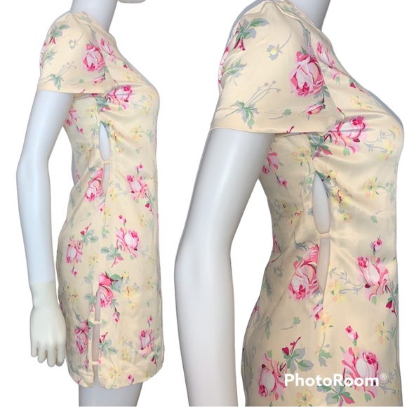 NWOT Zara Floral Mini Dress - Picture 4 of 16